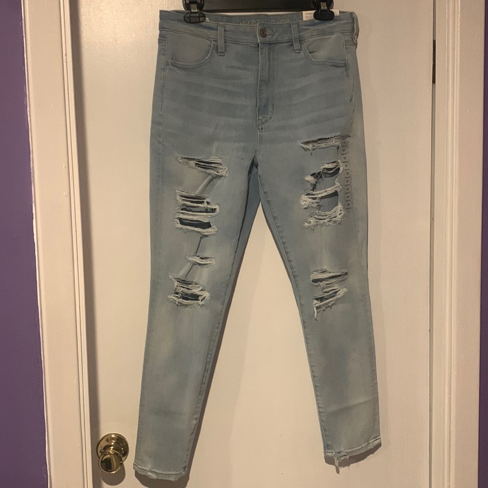 American Eagle super high rise jegging